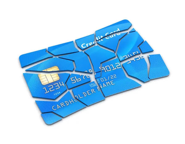 Los errores con tarjetas de crédito.